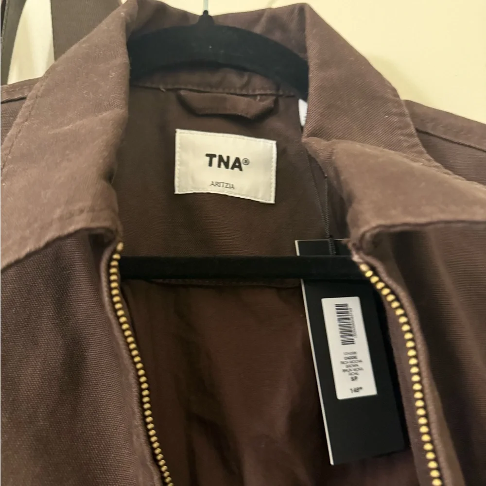 Aritzia TNA Brown Bomber Jacket - Picture 7 of 9